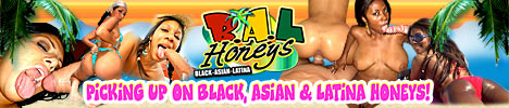 Asian ebony and Latina sluts swallowing cum